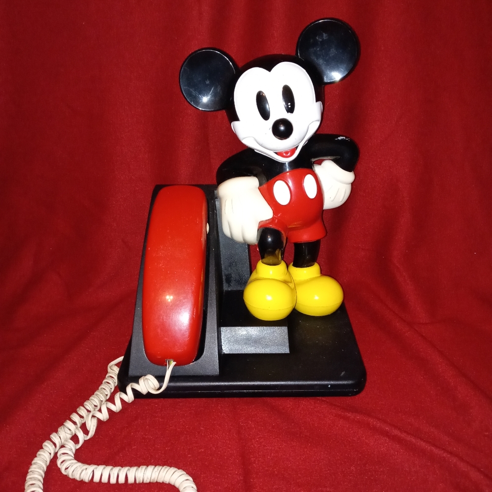 Vintage Mickey Mouse AT&T phone